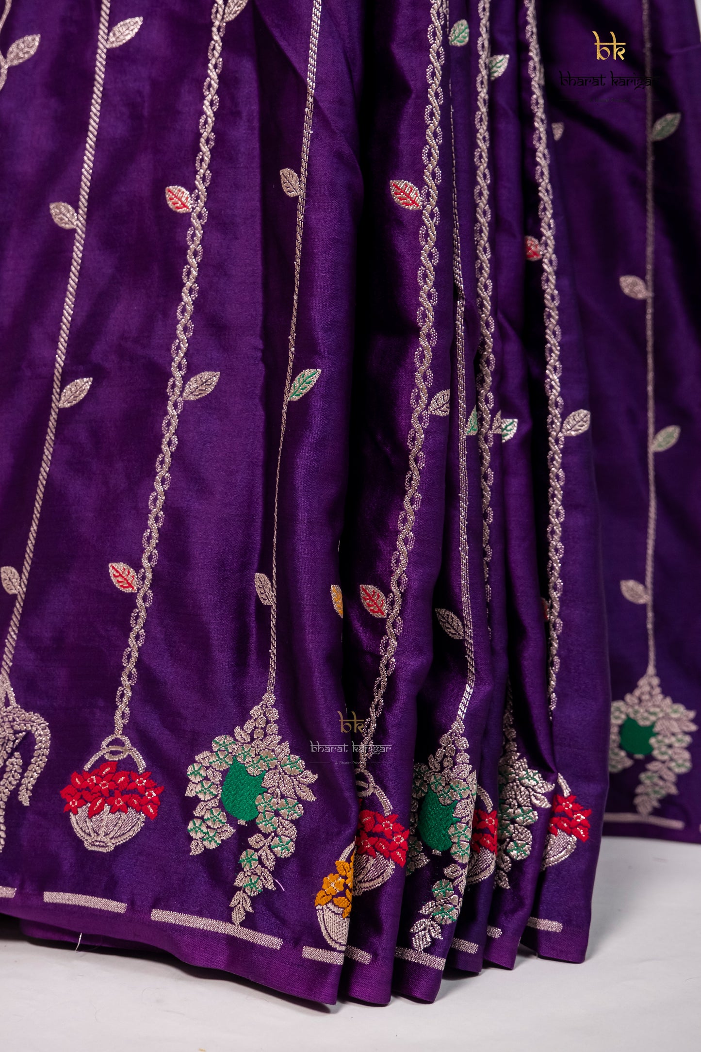 Banarasi mashru handloom Silk code-BSH34