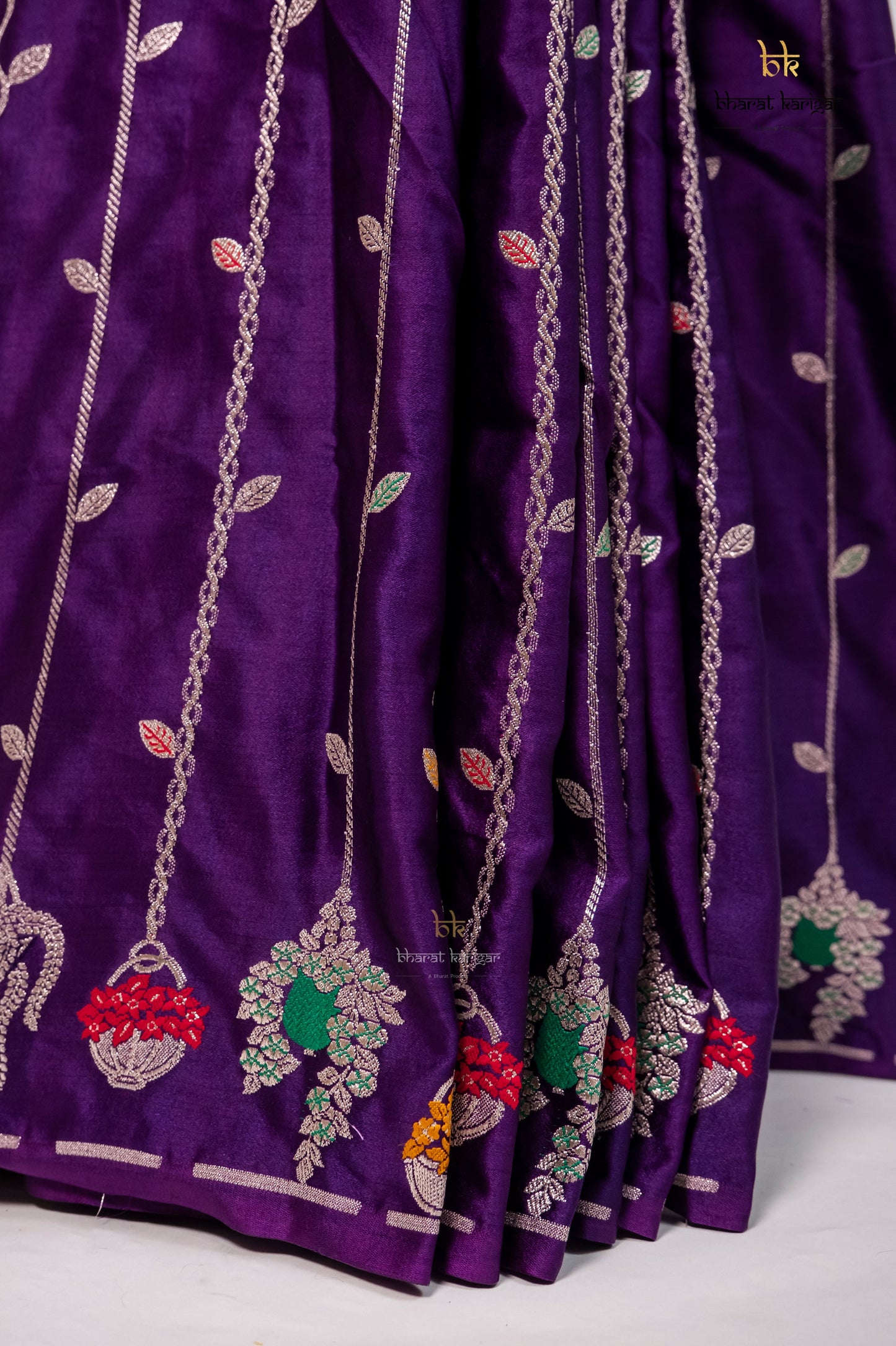 Banarasi mashru handloom Silk code-BSH34