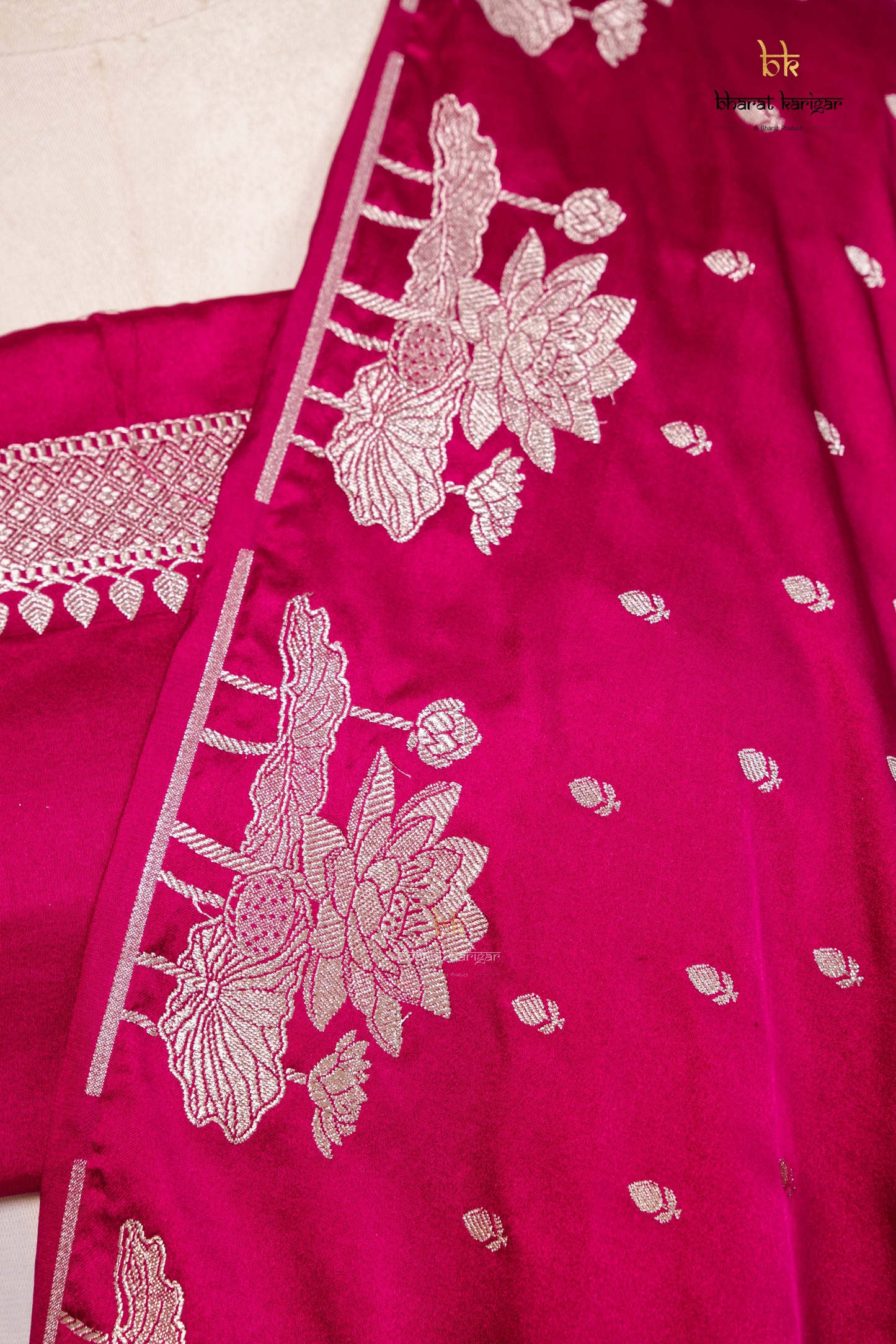 Banarasi mashru handloom Silk code-BSH37
