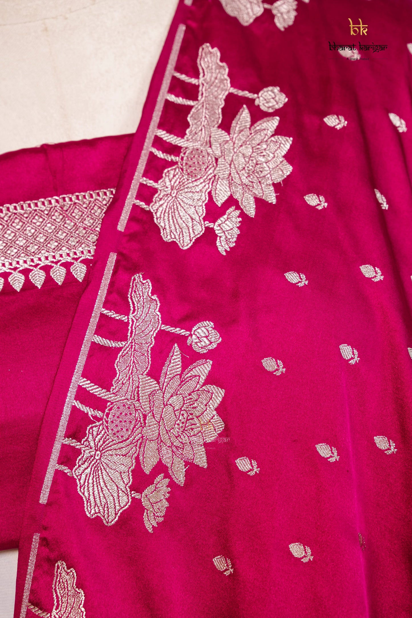 Banarasi mashru handloom Silk code-BSH37