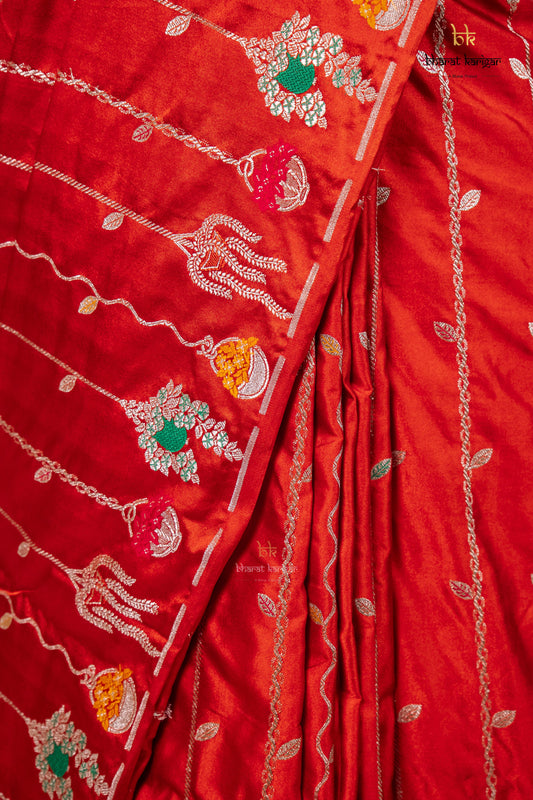 Banarasi mashru handloom Silk code-BSH39