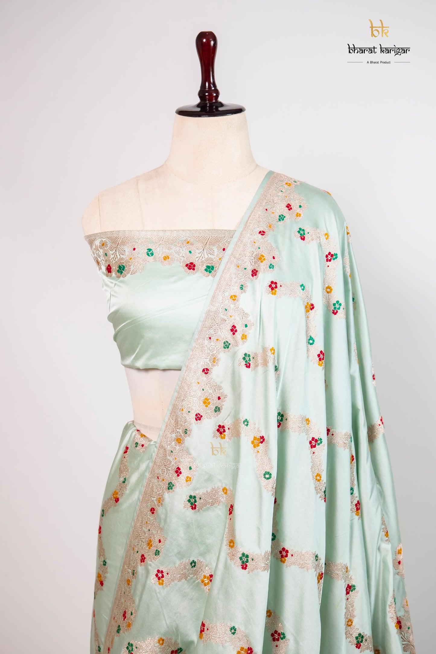 Banarasi mashru handloom Silk code-BSH40