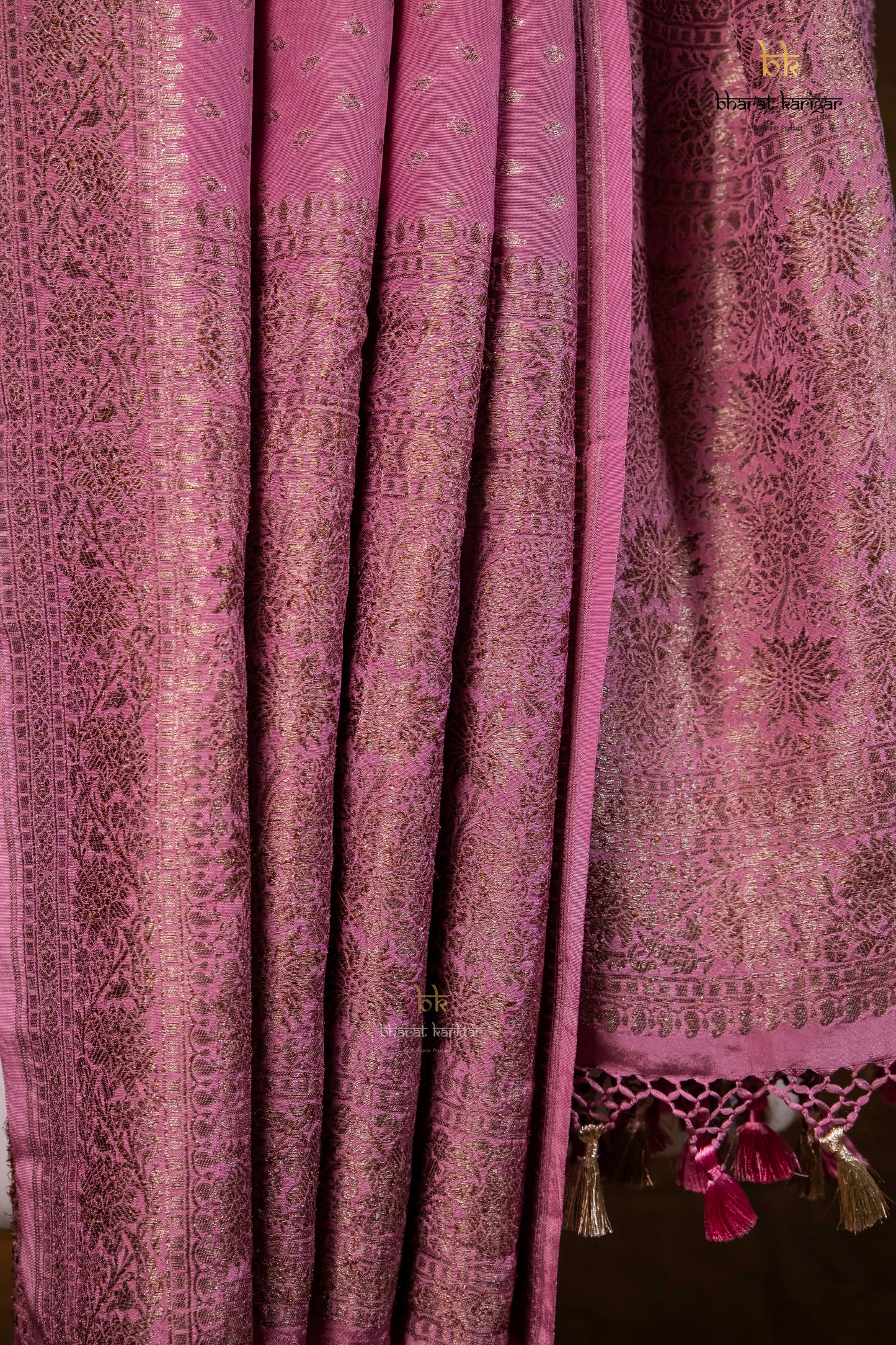 Banarasi Handloom Crepe Dupatta Code-BDH04