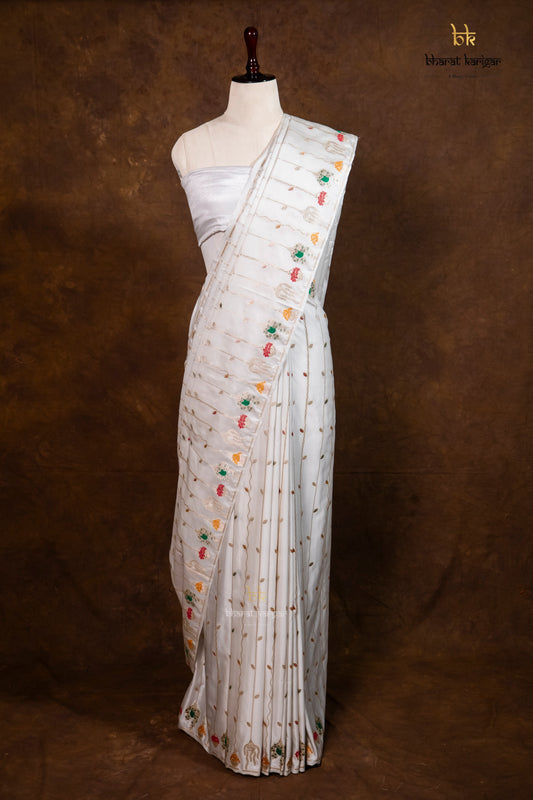 Banarasi mashru handloom Silk code-BSH01