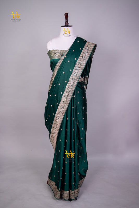 Banarasi mashru handloom Silk code-BYD117