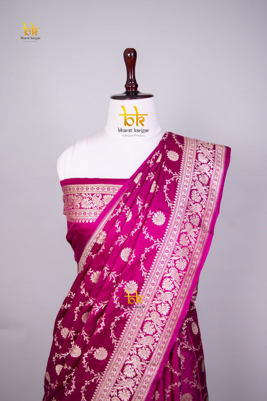Banarasi mashru handloom Silk code-BYD118