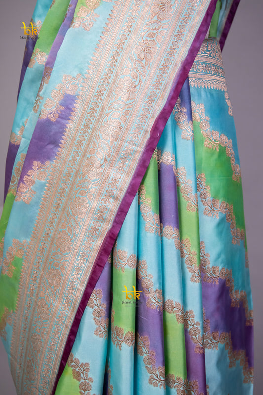 Banarasi mashru handloom Silk code-BYD119