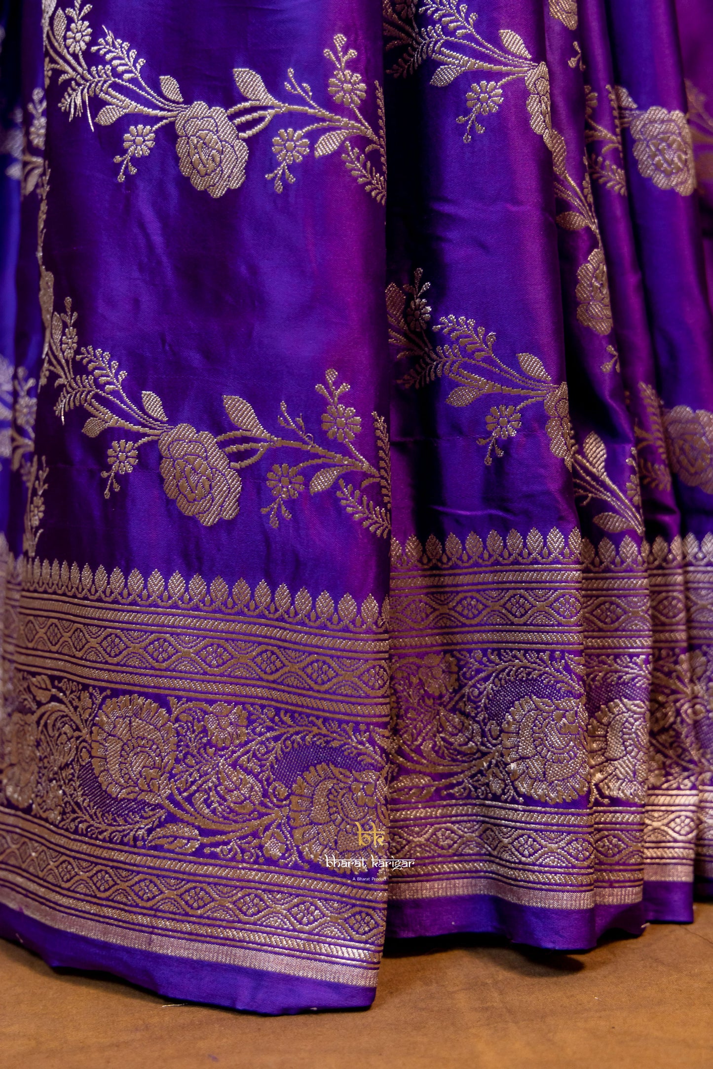 Banarasi mashru handloom Silk code-BYD047