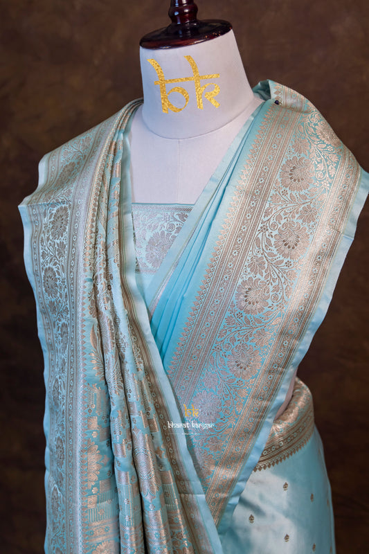 Banarasi mashru handloom Silk code-BYD060