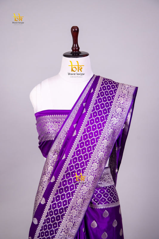 Banarasi mashru handloom Silk code-BYD124