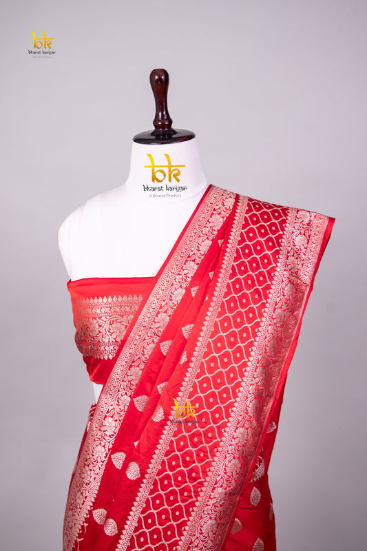 Banarasi mashru handloom Silk code-BYD128