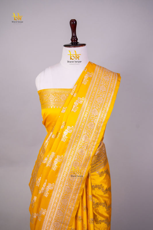 Banarasi mashru handloom Silk code-BYD133