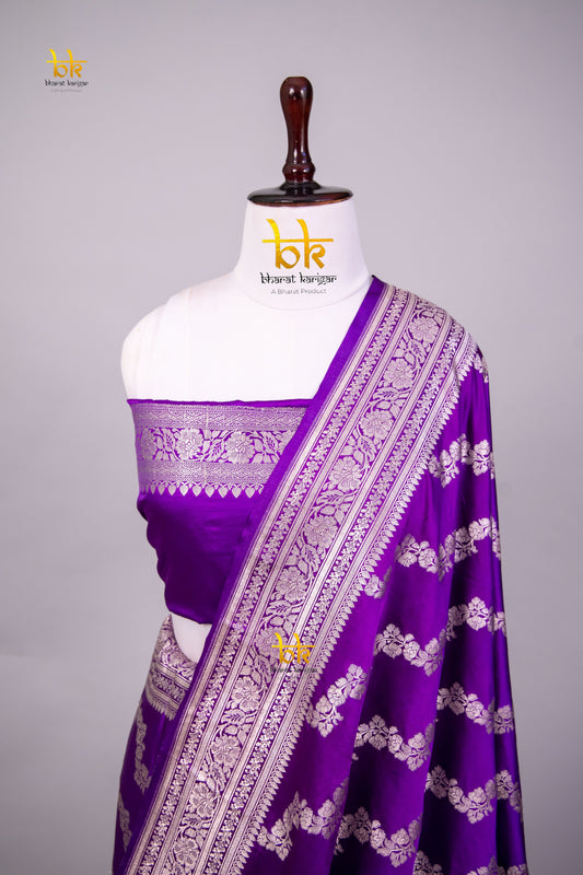 Banarasi mashru handloom Silk code-BYD131