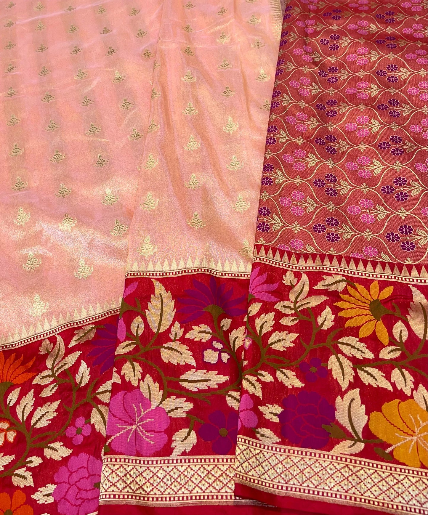 Banarasi Tissue handloom Silk Saree code-BTA13