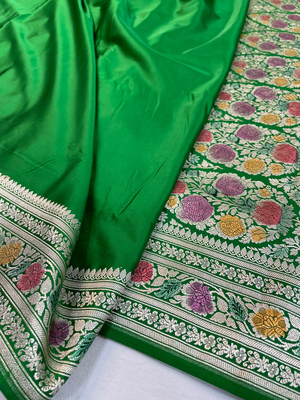 Banarasi mashru handloom Silk code-BSH70