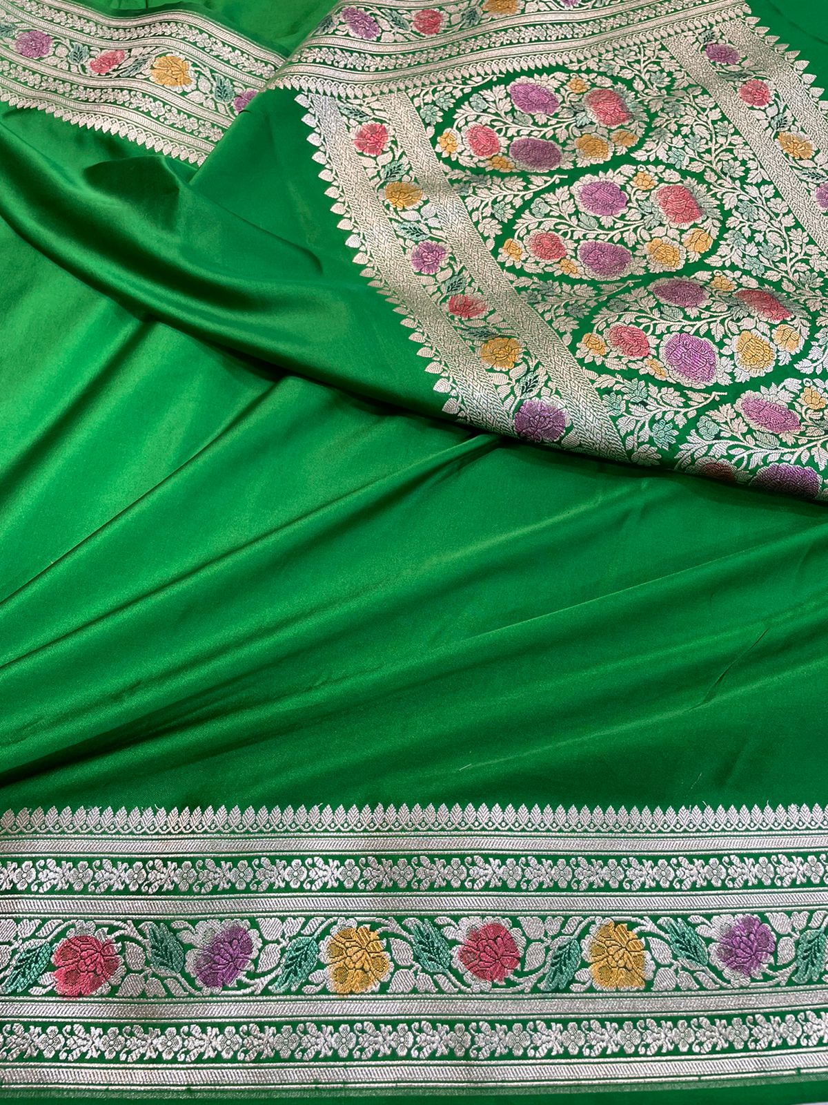 Banarasi mashru handloom Silk code-BSH70