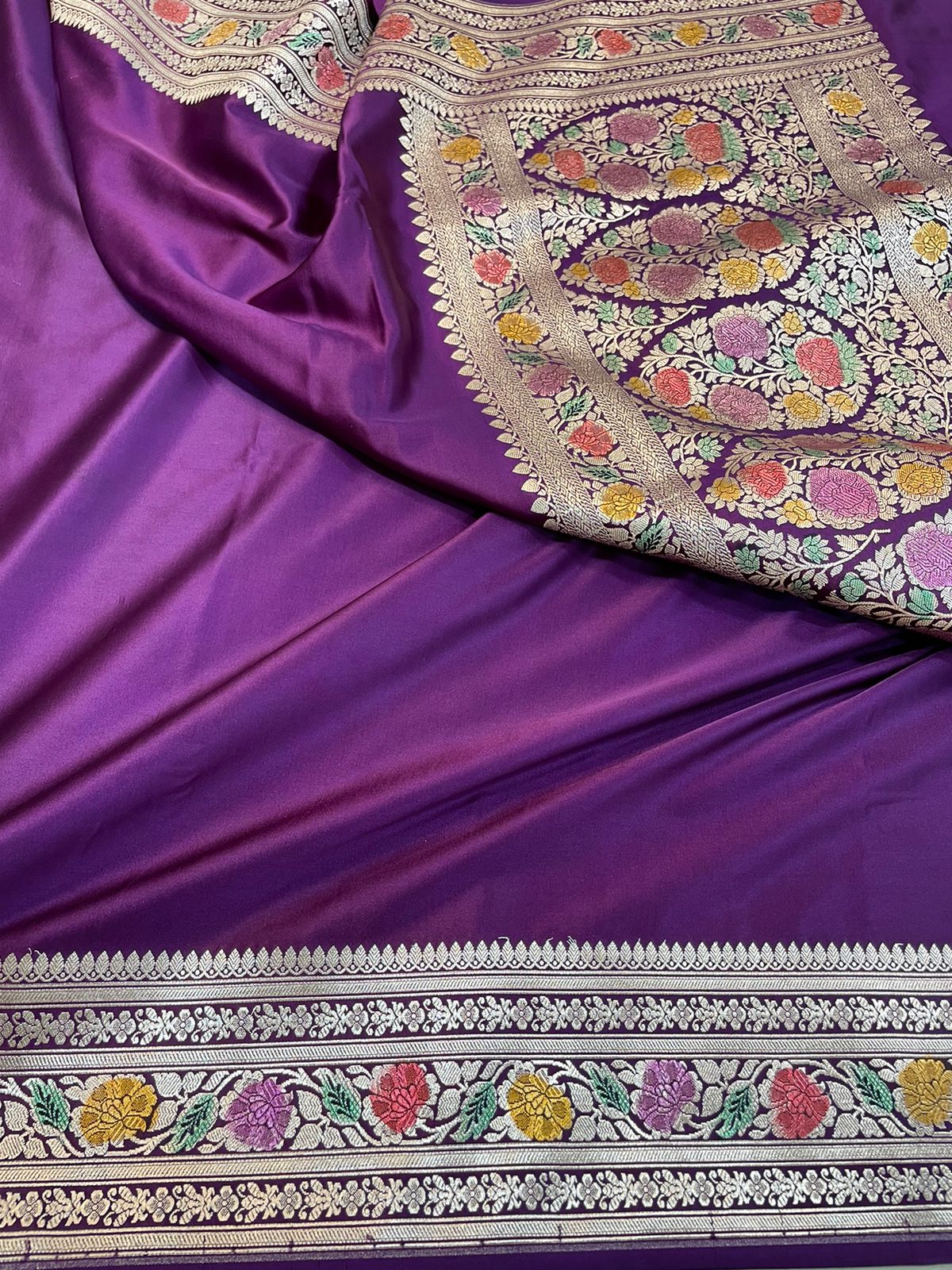 Banarasi mashru handloom Silk code-BSH71