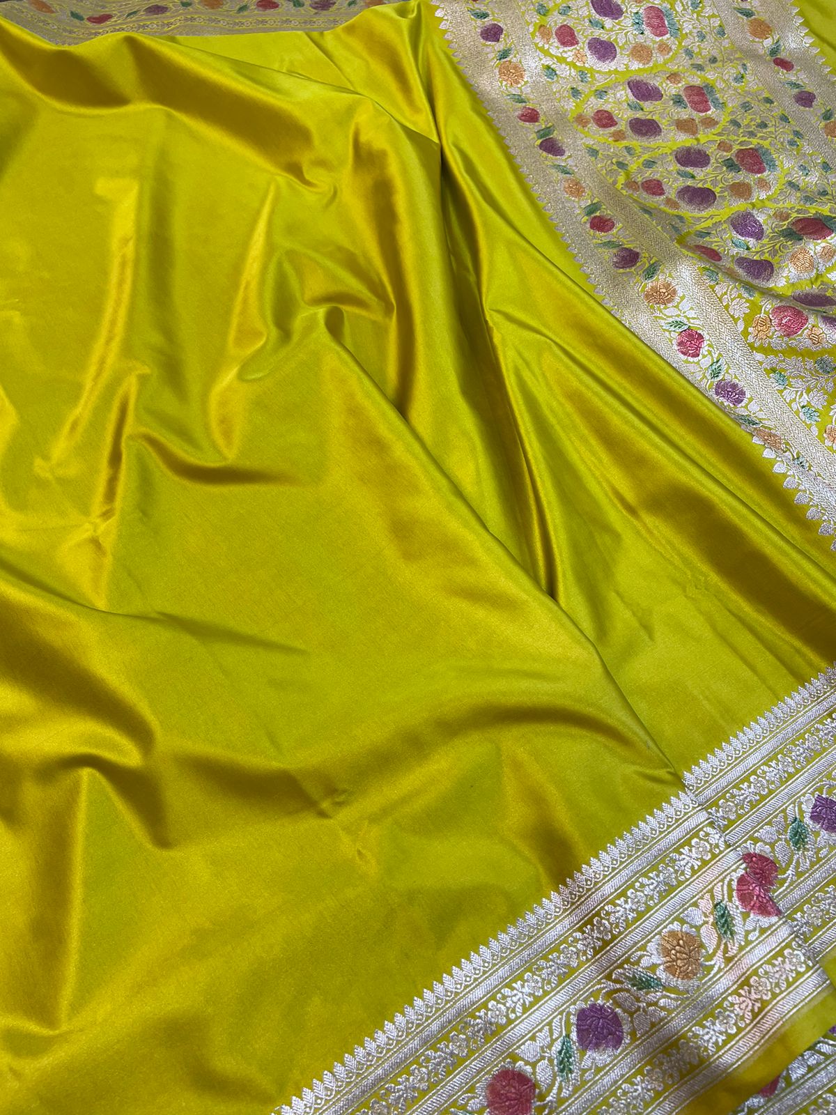 Banarasi mashru handloom Silk code-BSH73
