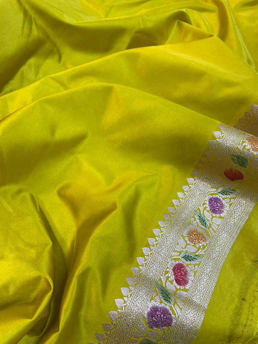 Banarasi mashru handloom Silk code-BSH73