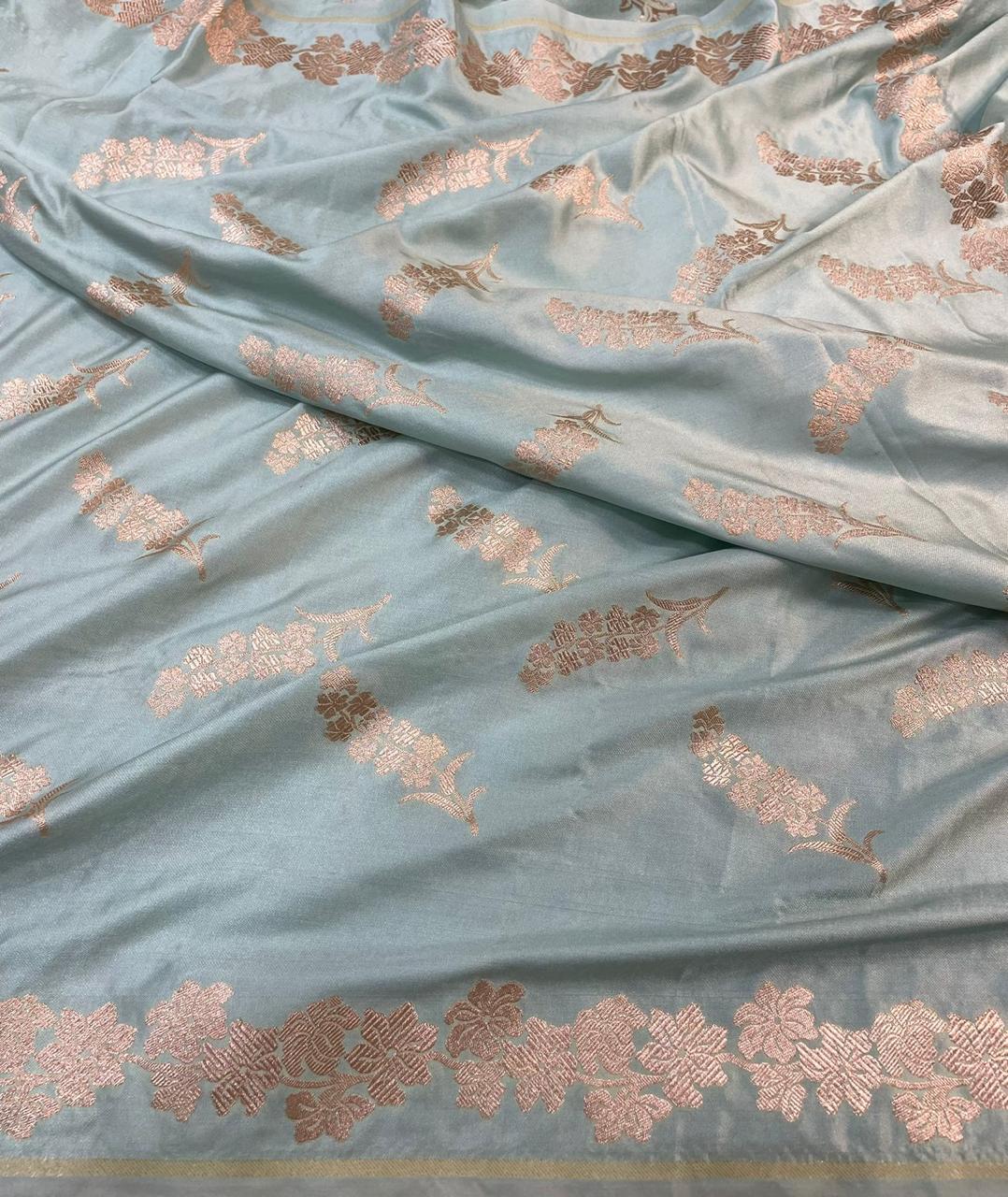 Banarasi mashru handloom Silk code-BSH58