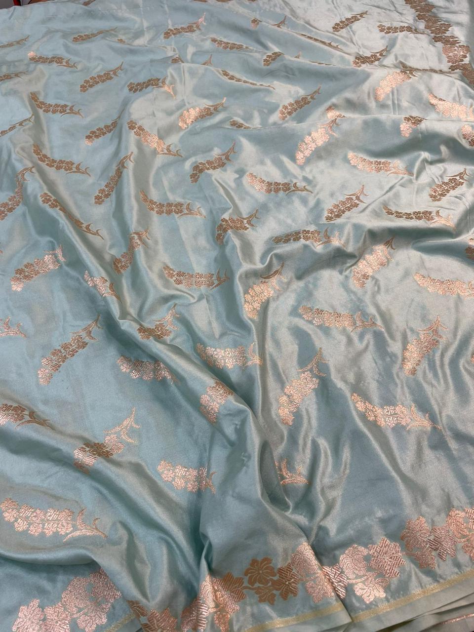 Banarasi mashru handloom Silk code-BSH58