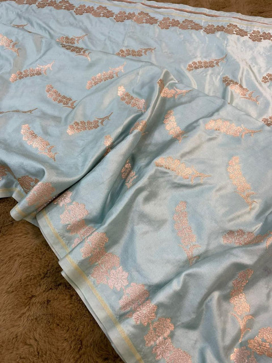 Banarasi mashru handloom Silk code-BSH58