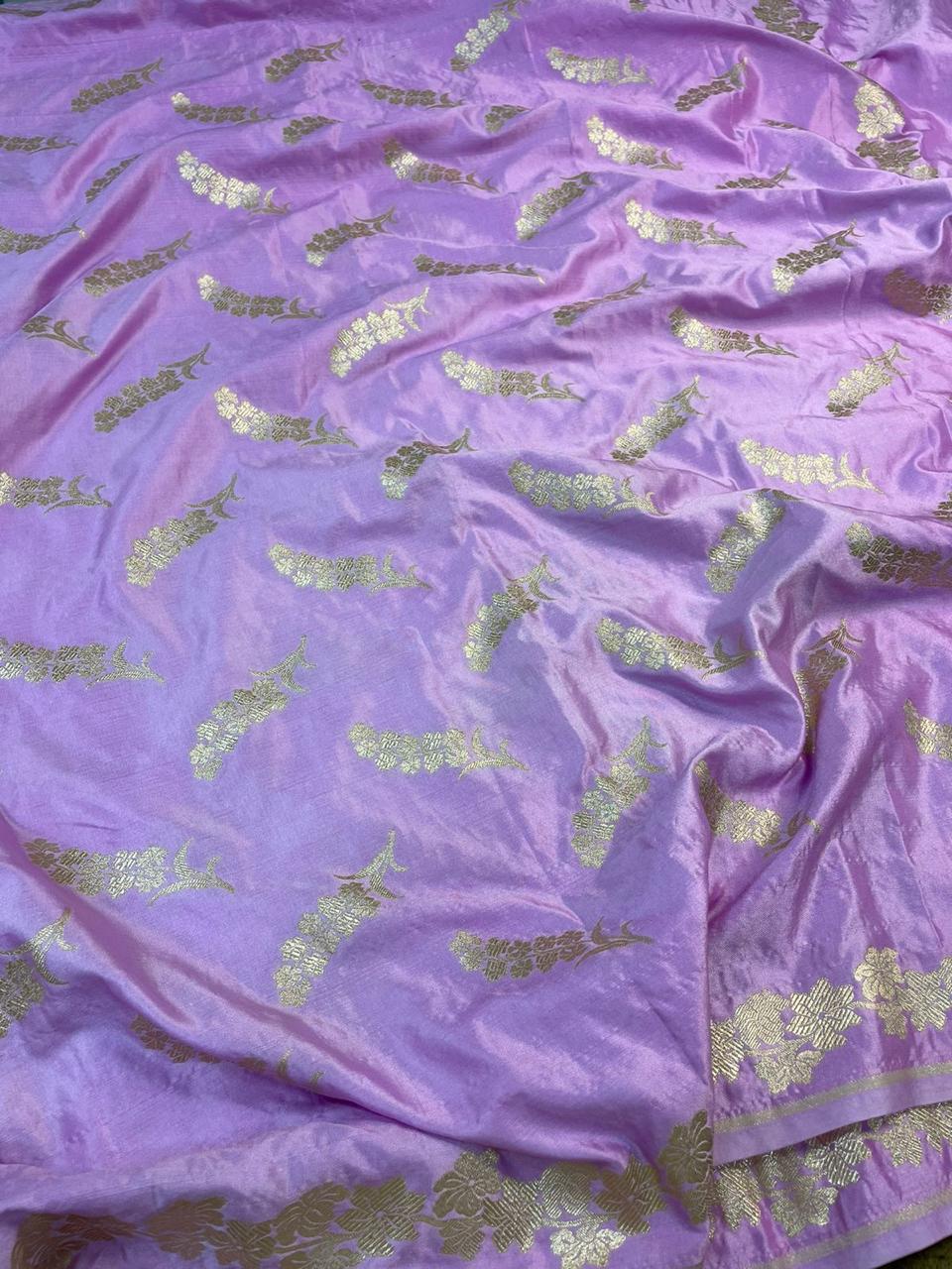 Banarasi mashru handloom Silk code-BSH59