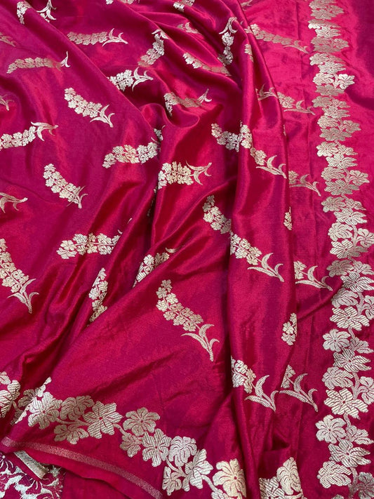 Banarasi mashru handloom Silk code-BSH60