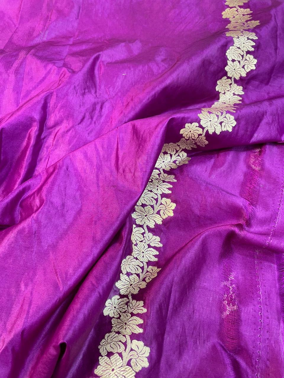 Banarasi mashru handloom Silk code-BSH63