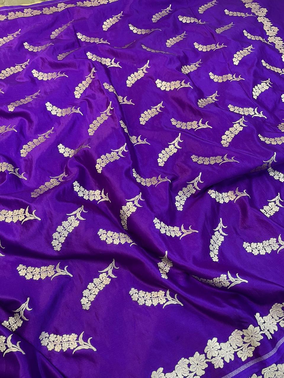 Banarasi mashru handloom Silk code-BSH65
