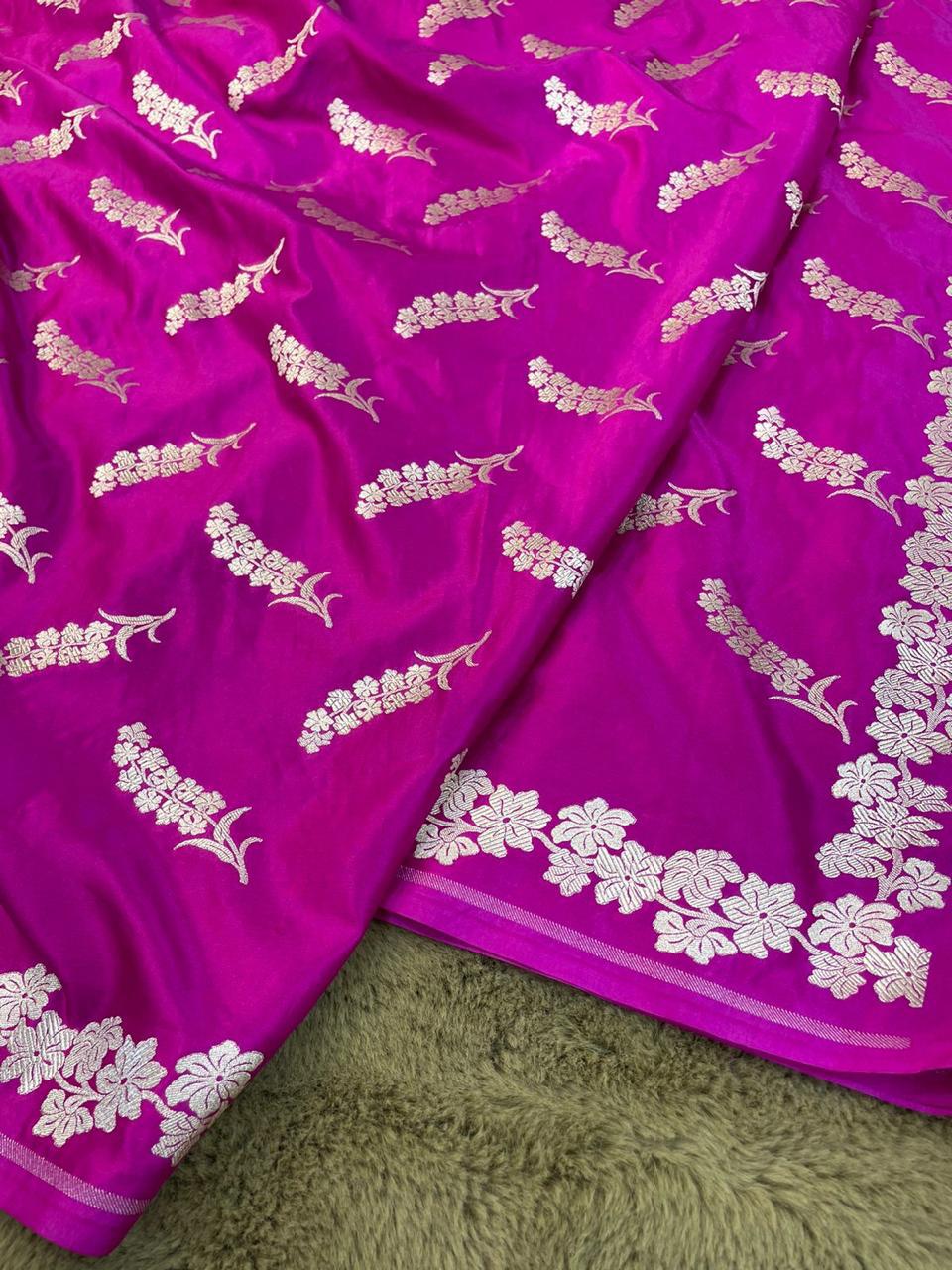 Banarasi mashru handloom Silk code-BSH69