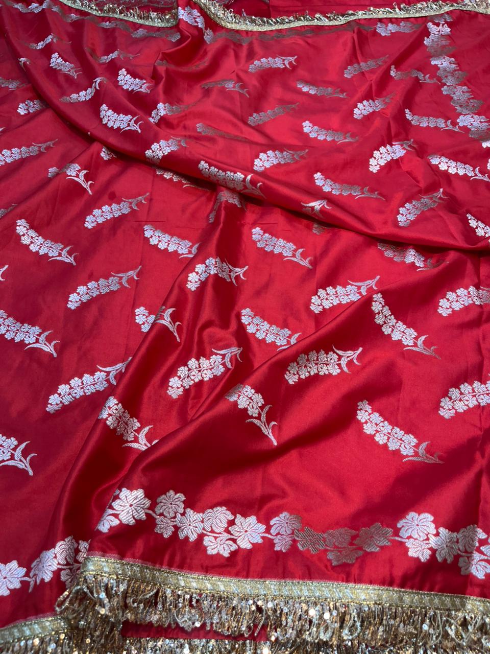 Banarasi mashru handloom Silk code-BSH43