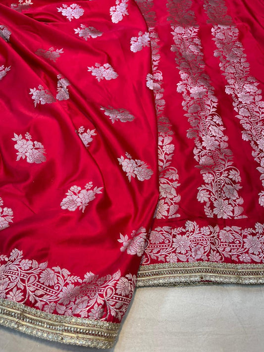 Banarasi mashru handloom Silk code-BSH46