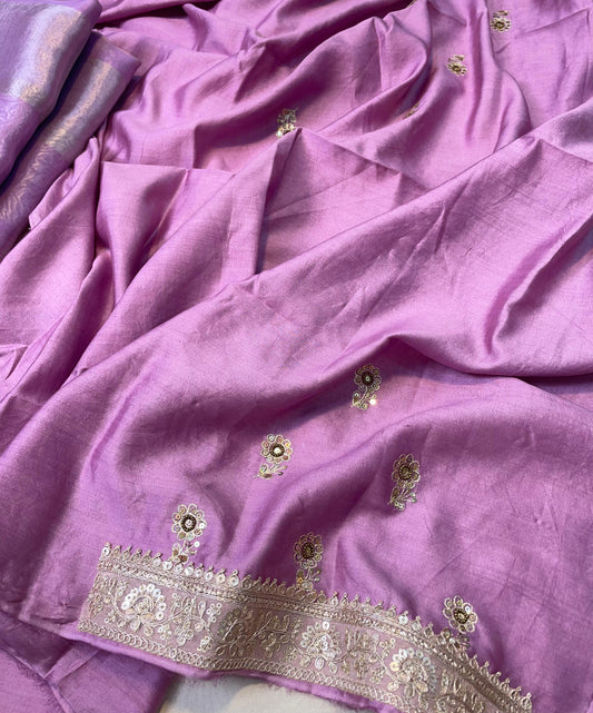 Banarasi Tissue handloom Silk Saree code-BTA08