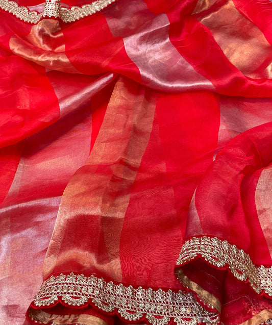 Banarasi Tissue handloom Silk Saree code-BTA09