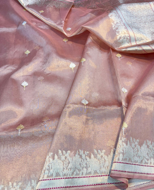 Banarasi Tissue handloom Silk Saree code-BTA07
