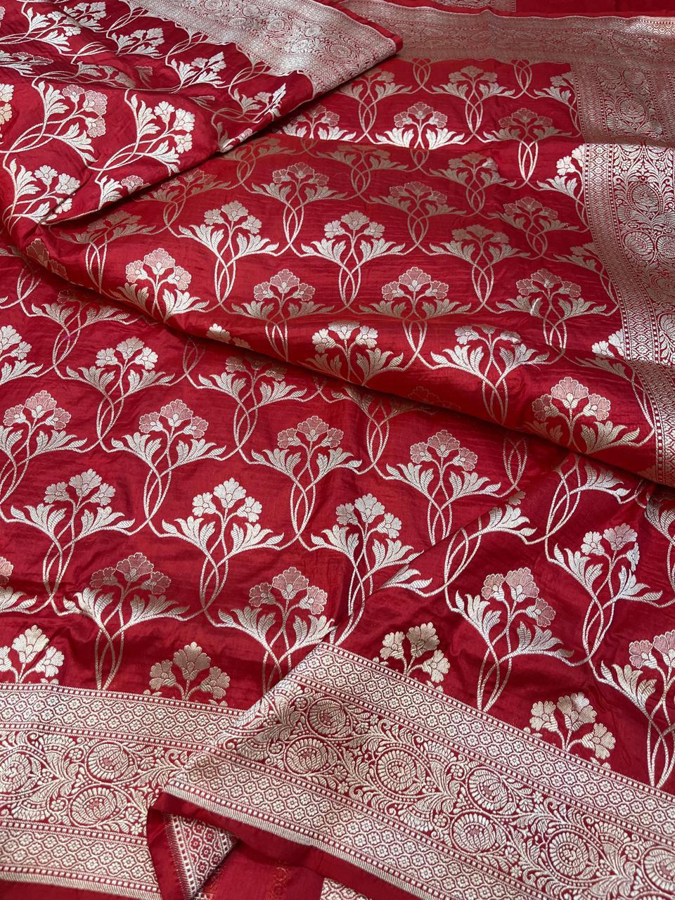 banarasi pure katan silk Saree Code-WEA058