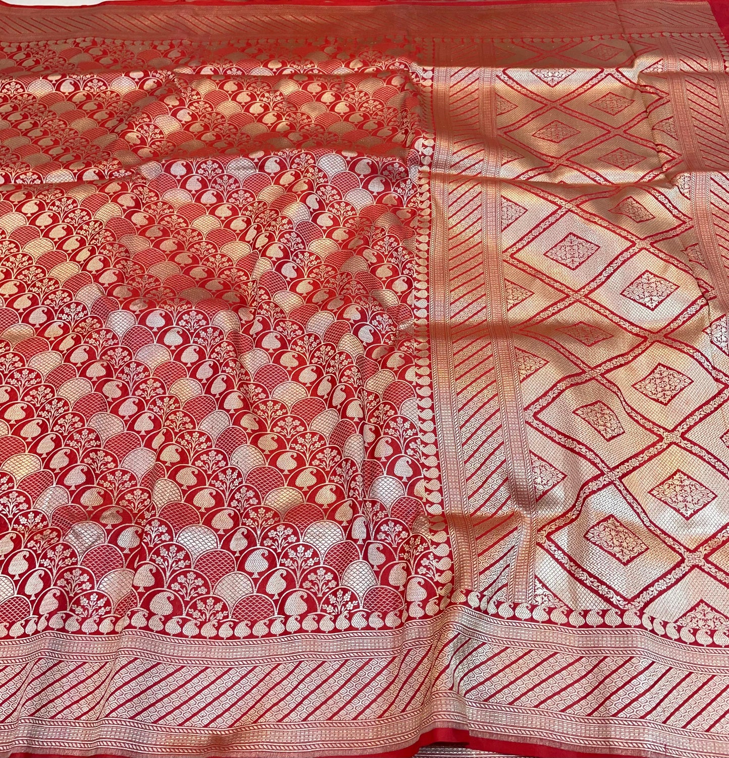 banarasi pure katan silk Saree Code-WEA057