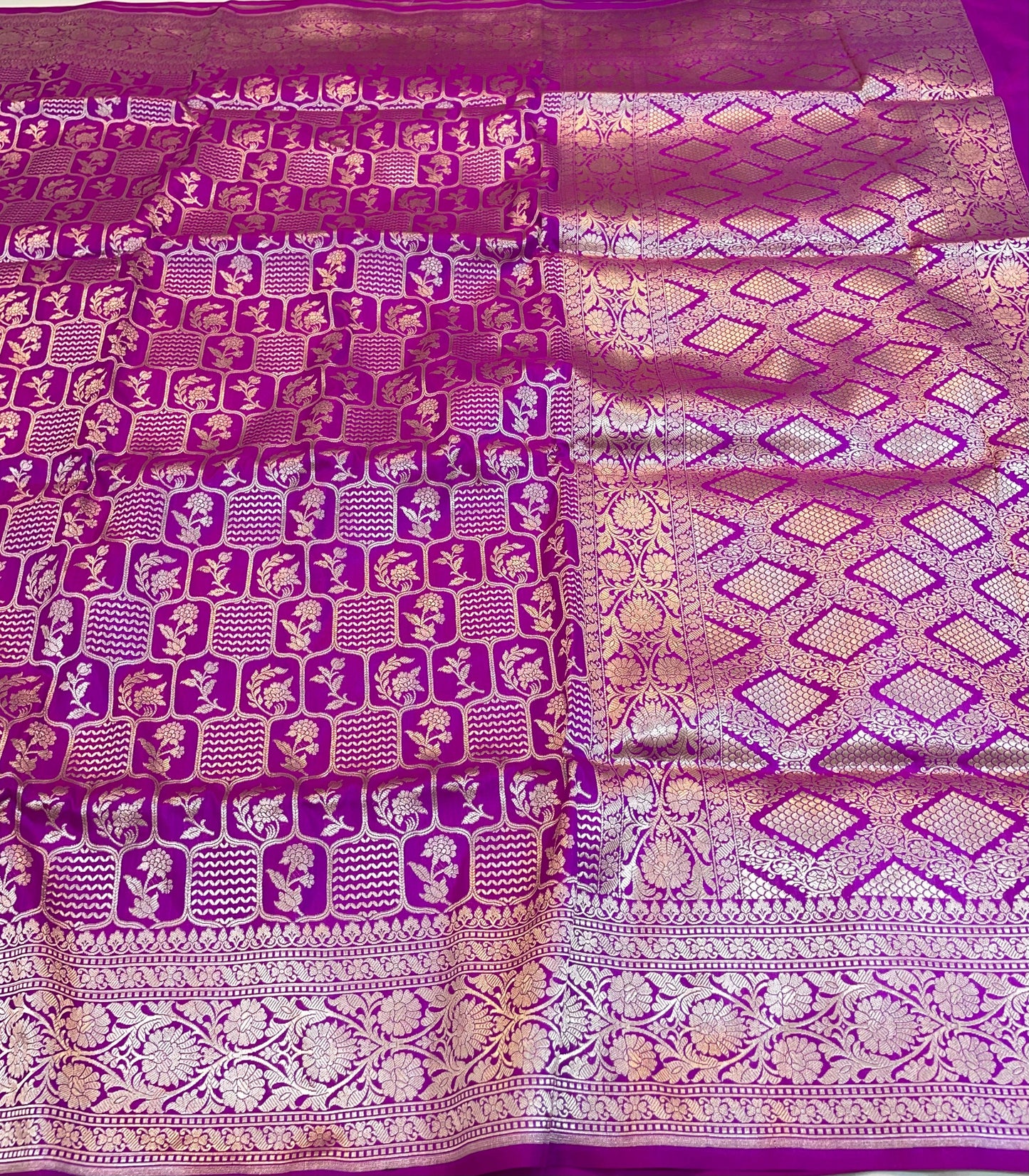 banarasi pure katan silk Saree Code-WEA056