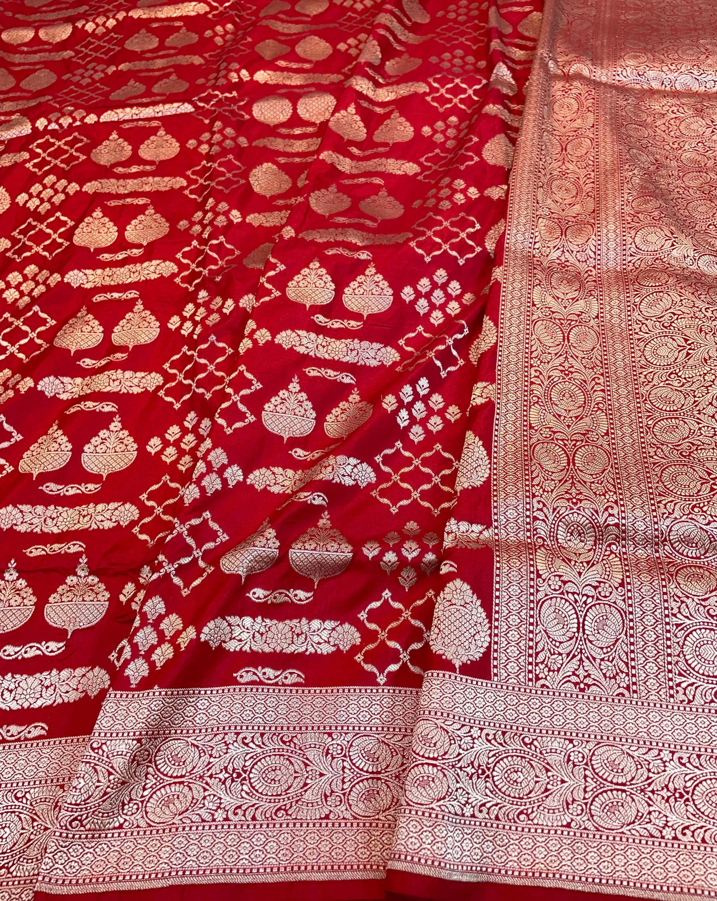 banarasi pure katan silk Saree Code-WEA058