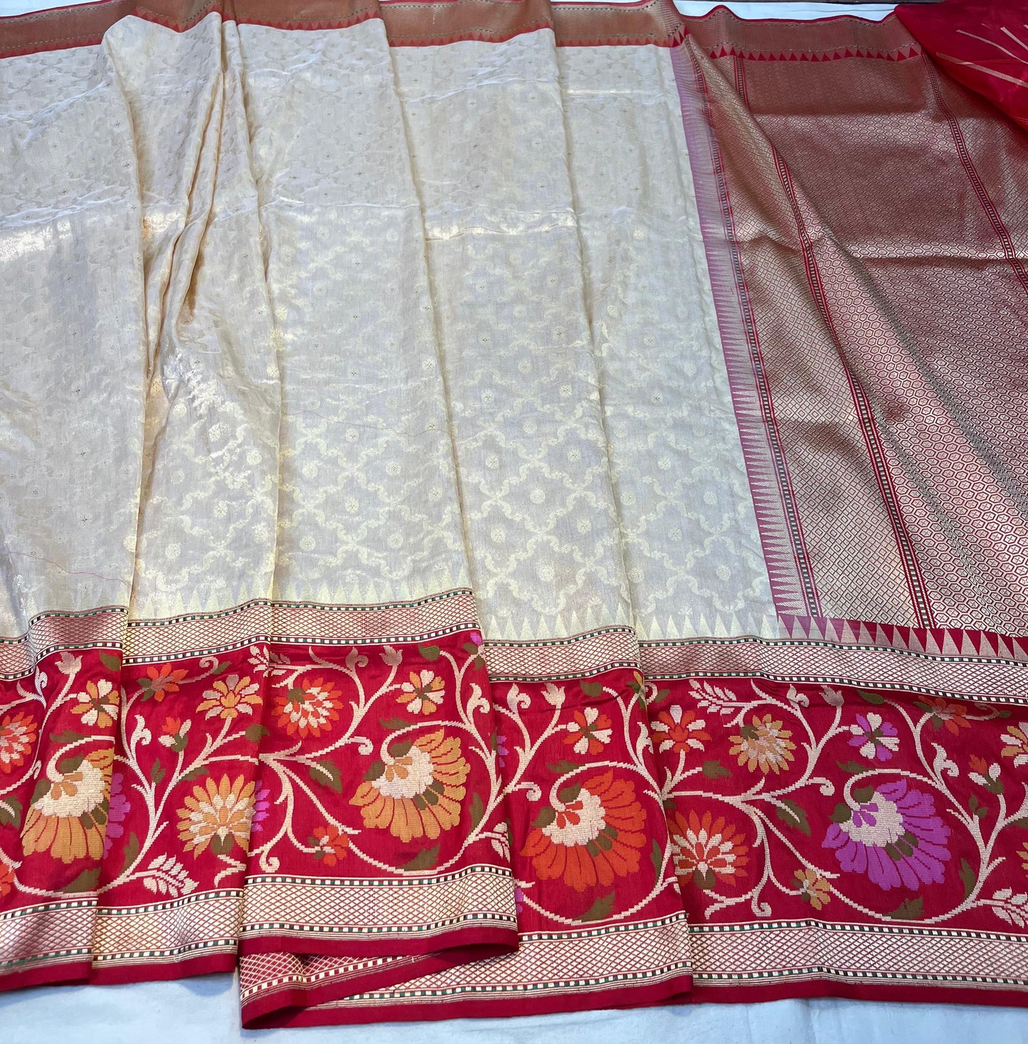 banarasi pure katan silk Saree Code-WEA054