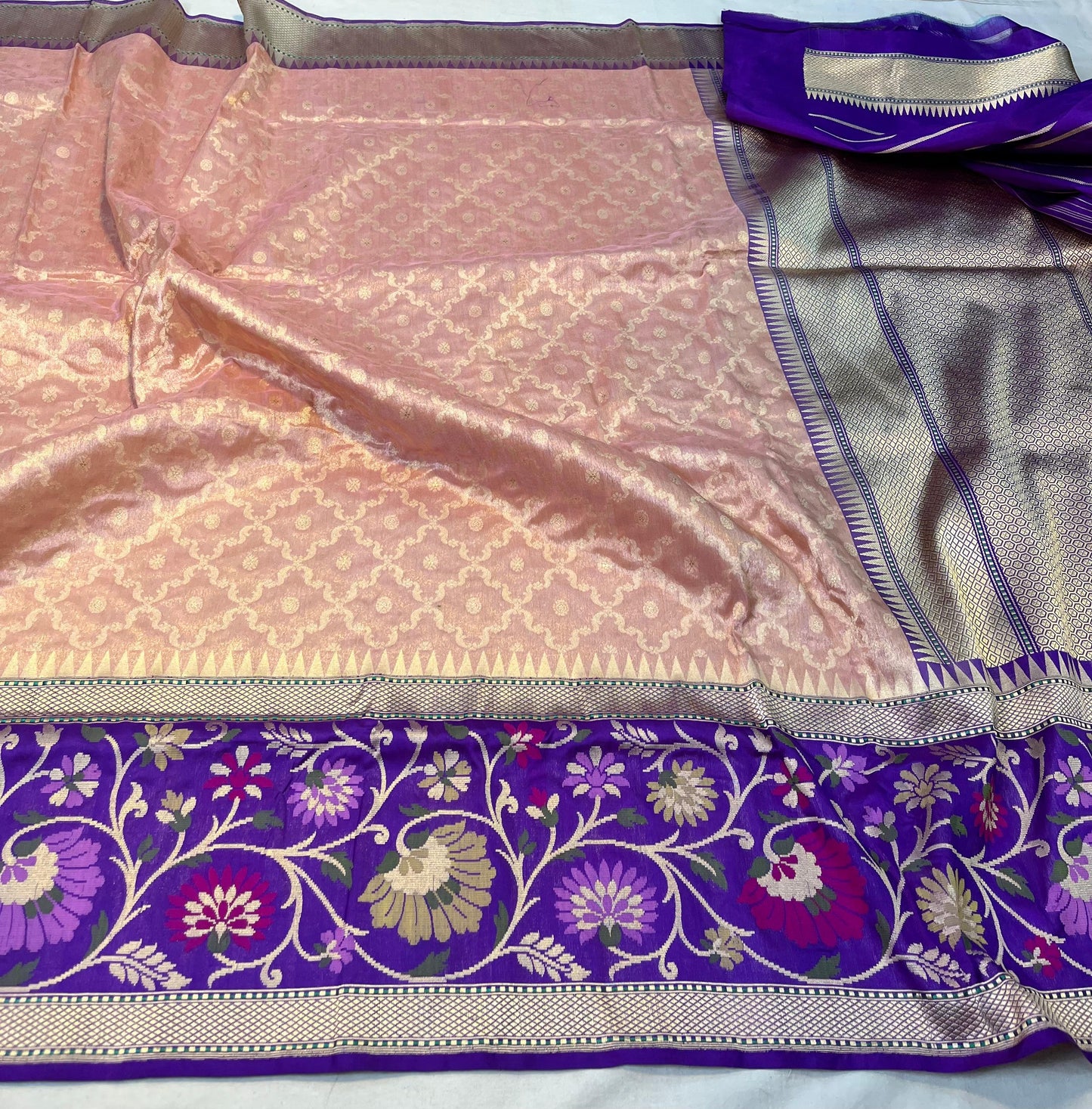 banarasi pure katan silk Saree Code-WEA053