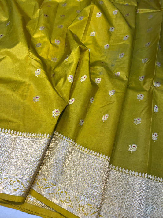 banarasi pure katan silk Saree Code-WEA051