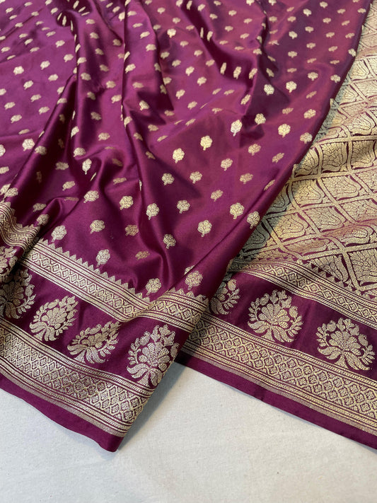 Banarasi mashru handloom Silk code-BSU02