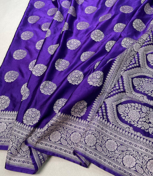 Banarasi mashru handloom Silk code-BSU06