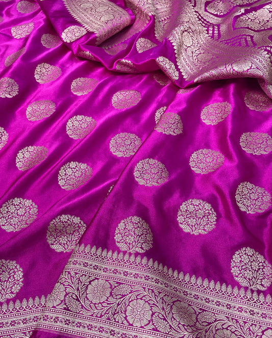 Banarasi mashru handloom Silk code-BSU09