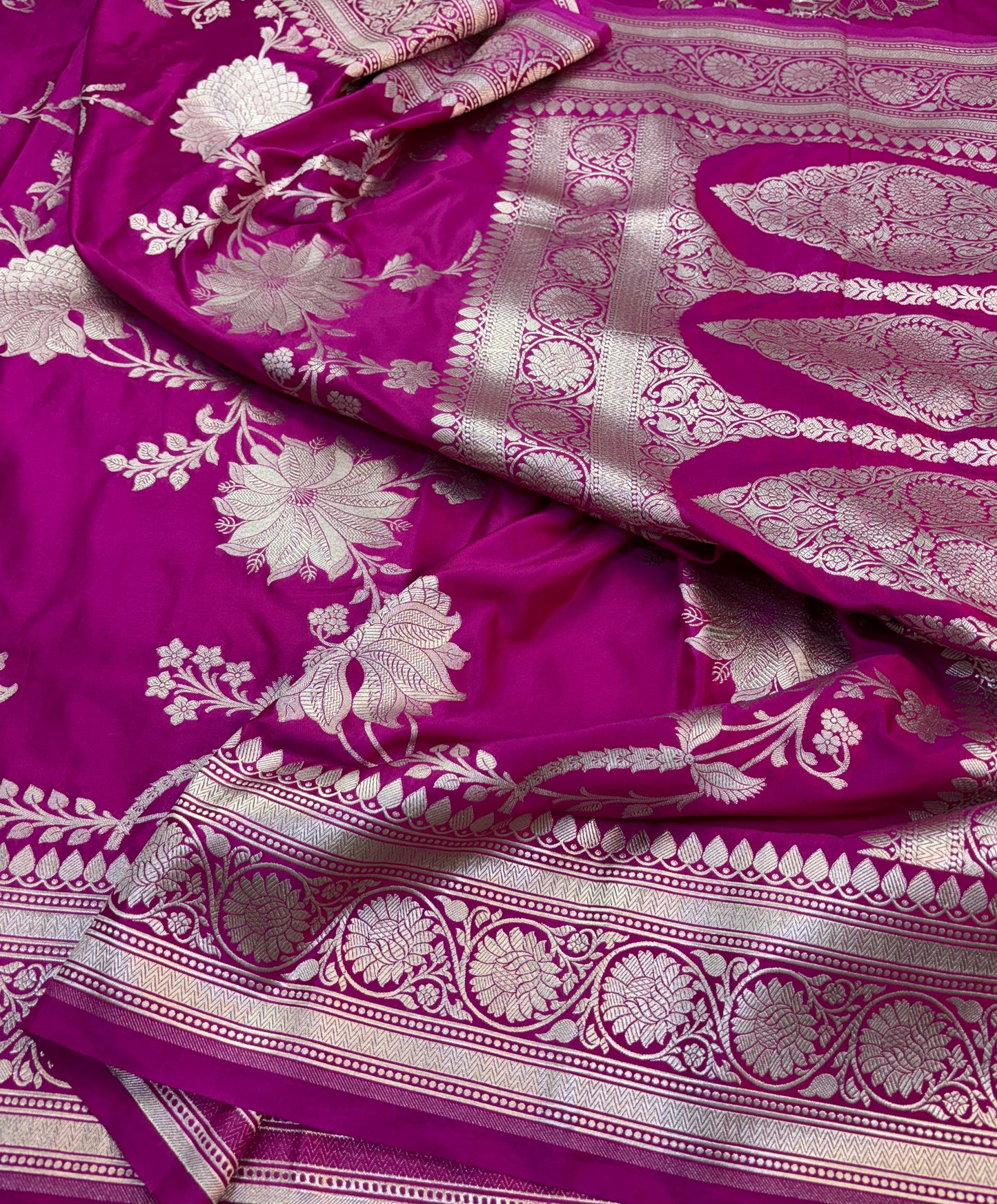 Banarasi mashru handloom Silk code-BSU13