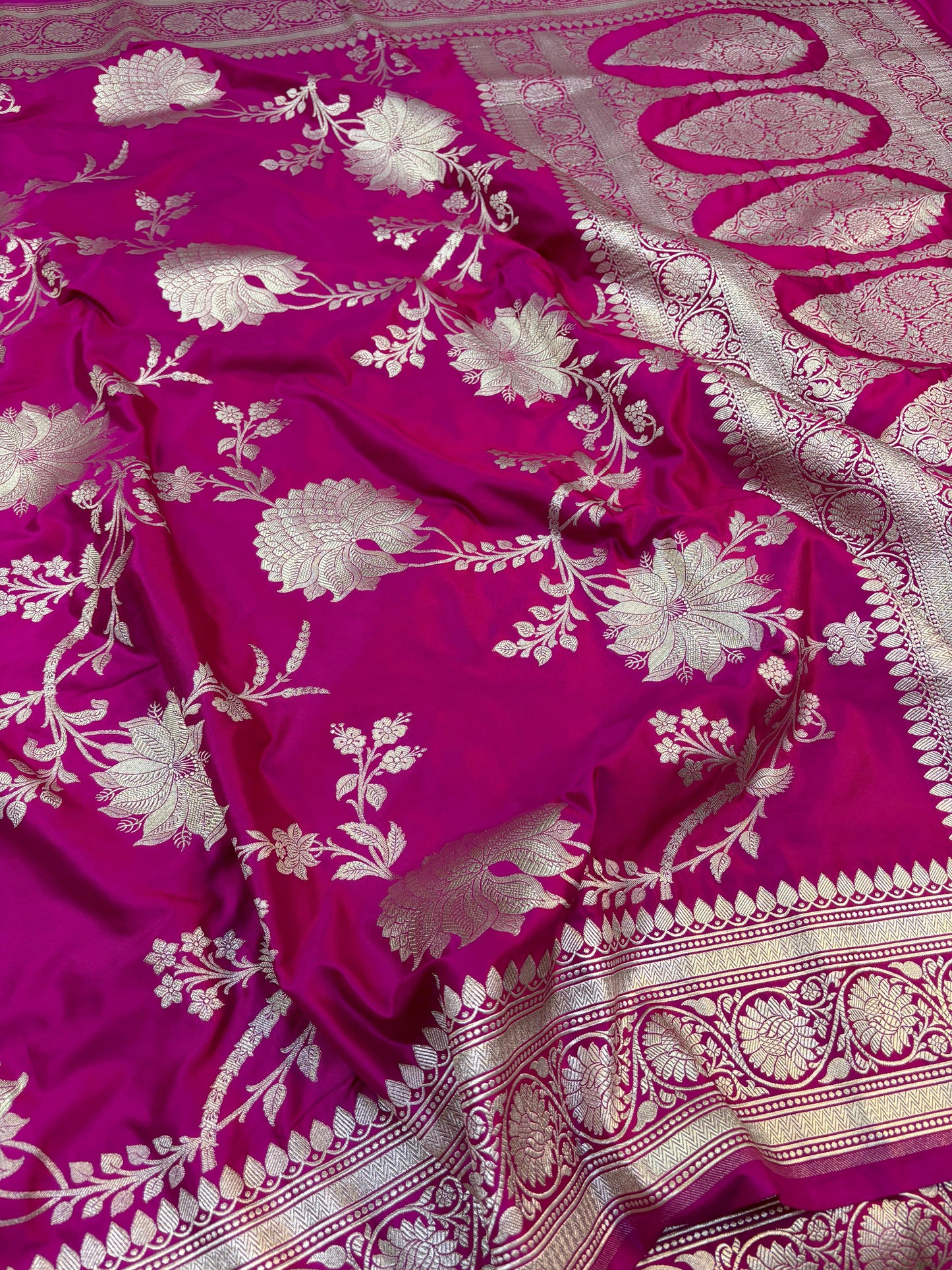 Banarasi mashru handloom Silk code-BSU13