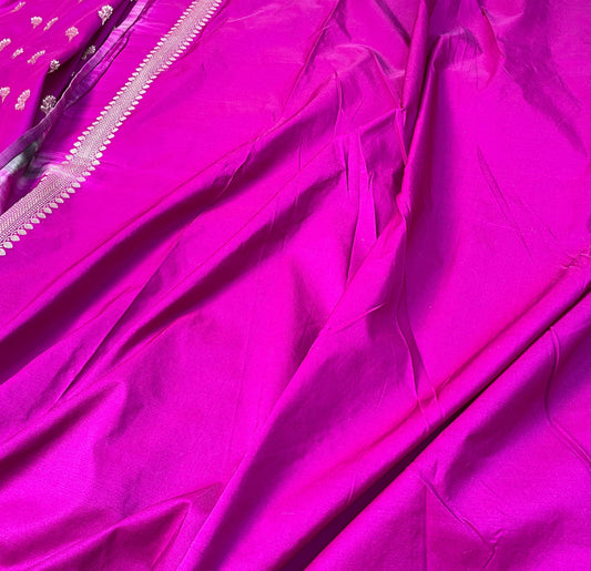 Banarasi mashru handloom Silk code-BSU19
