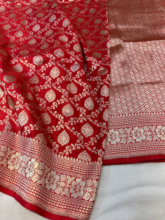 banarasi pure katan silk Saree Code-WEA043